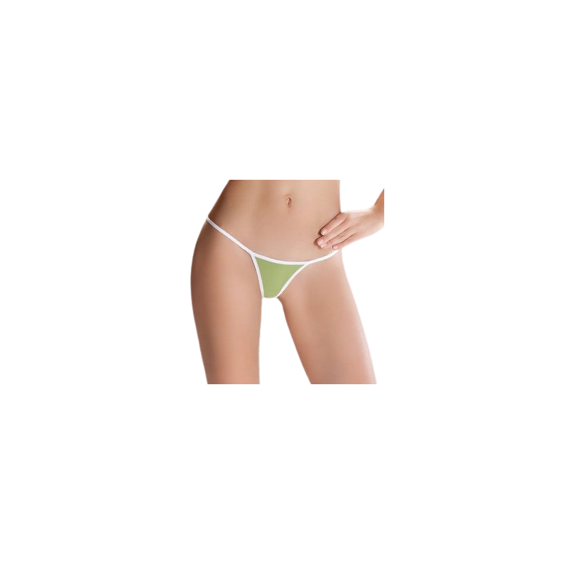 Passion - Erotic Line String Vert Taille Unique