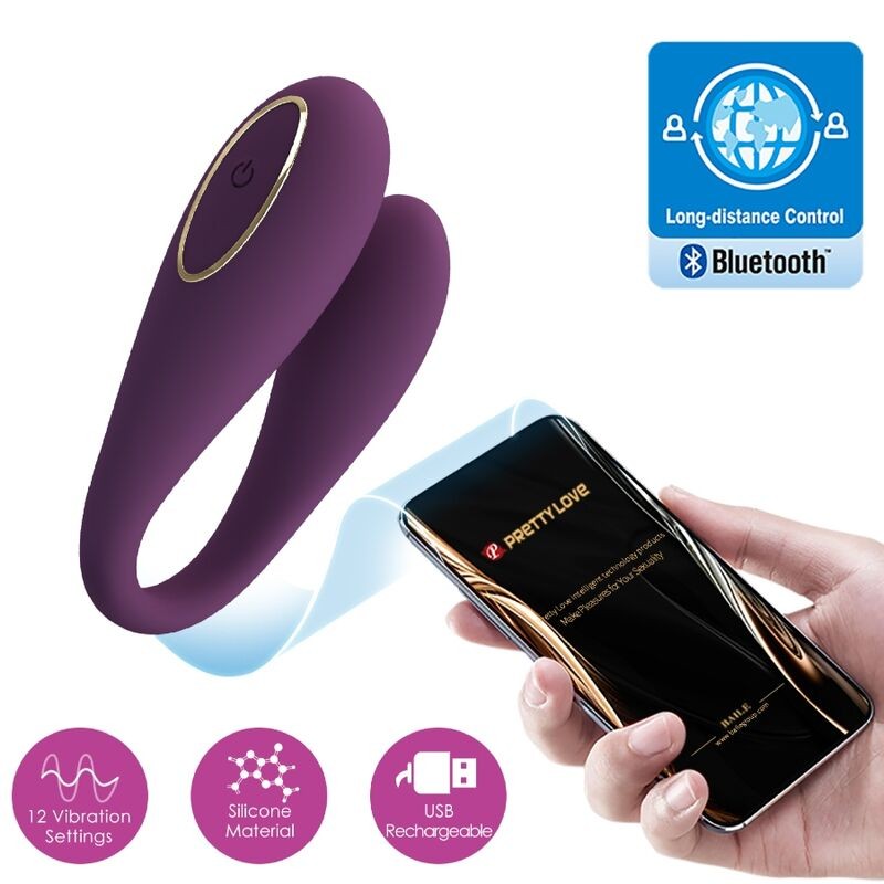 Pretty Love - Vibrateur  Double Plaisir Global  Distance Août