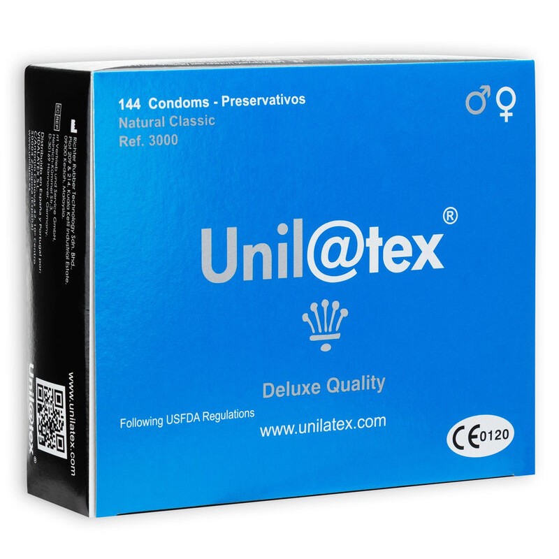 Unilatex - Conservateurs Naturels 144 Unités