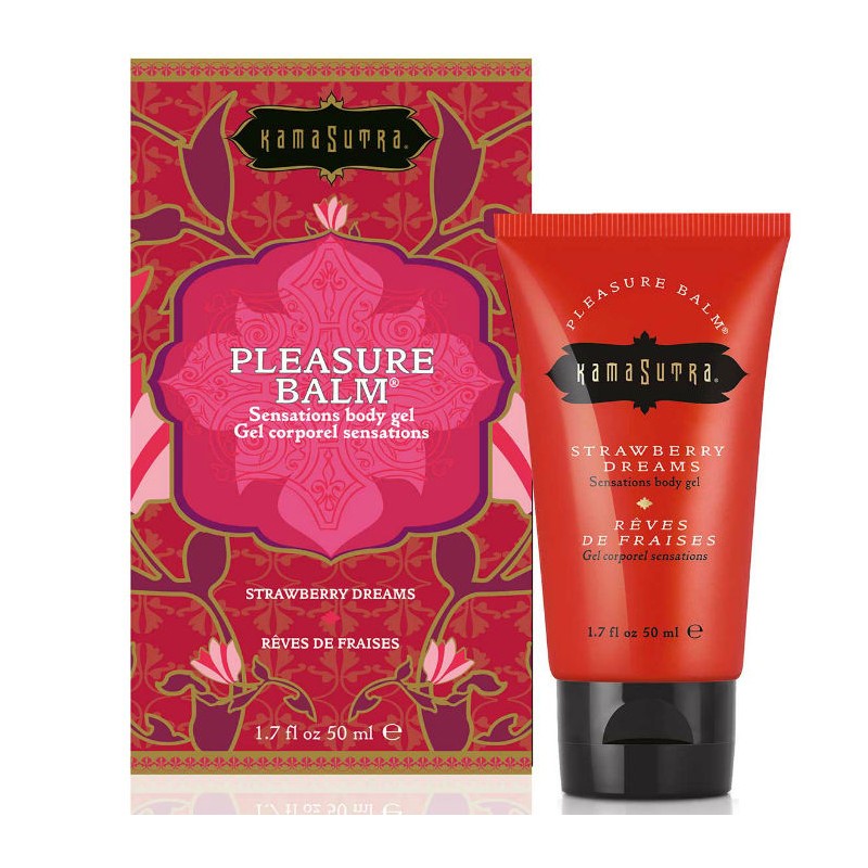 Kamasutra - Baume De Plaisir Stimulant Saveur Rêves De Fraise 50Ml