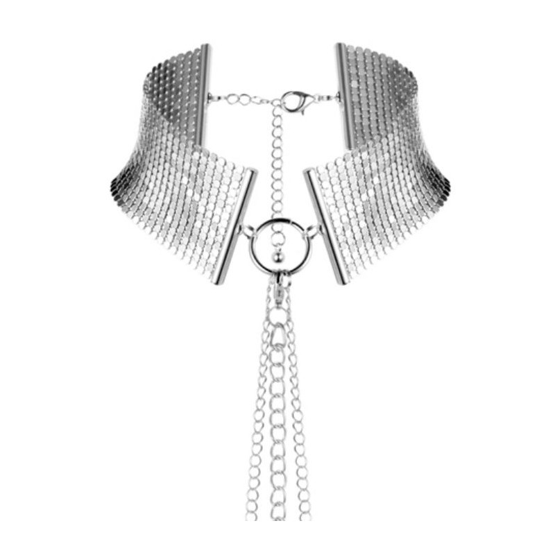 Bijoux - Désir Métallique Collier Métallisé Argent