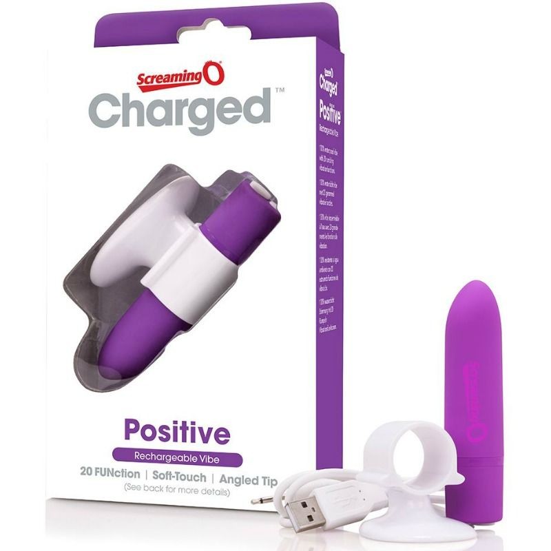 Screaming O - Masseur Rechargeable Positive Violet