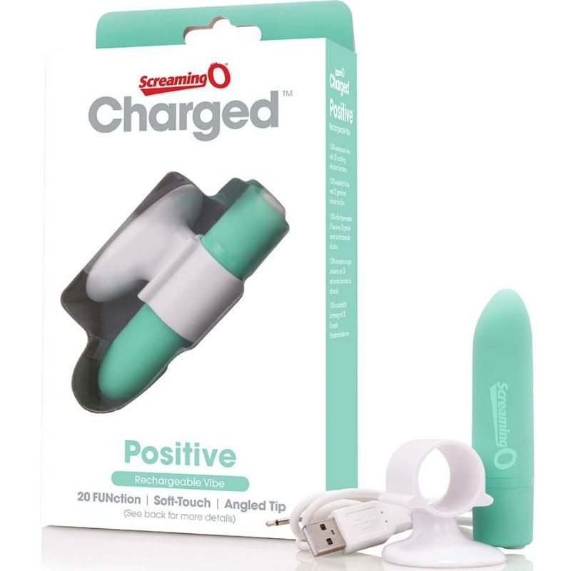Screaming O - Masseur Rechargeable Positive Vert