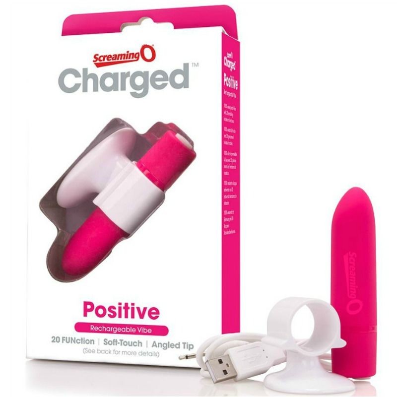 Screaming O - Masseur Rechargeable Positive Rose