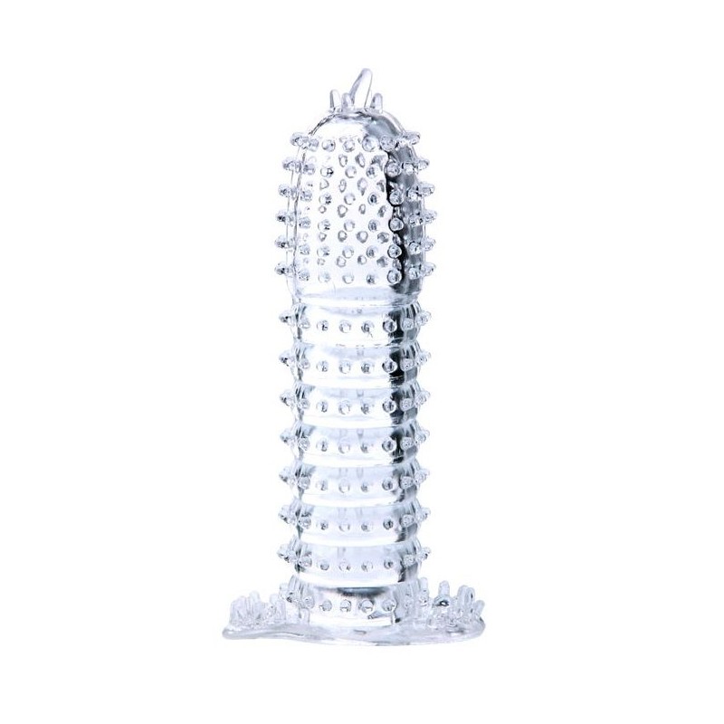 Baile - Gaine Pénienne Avec Points Stimulants Transparents 14 Cm