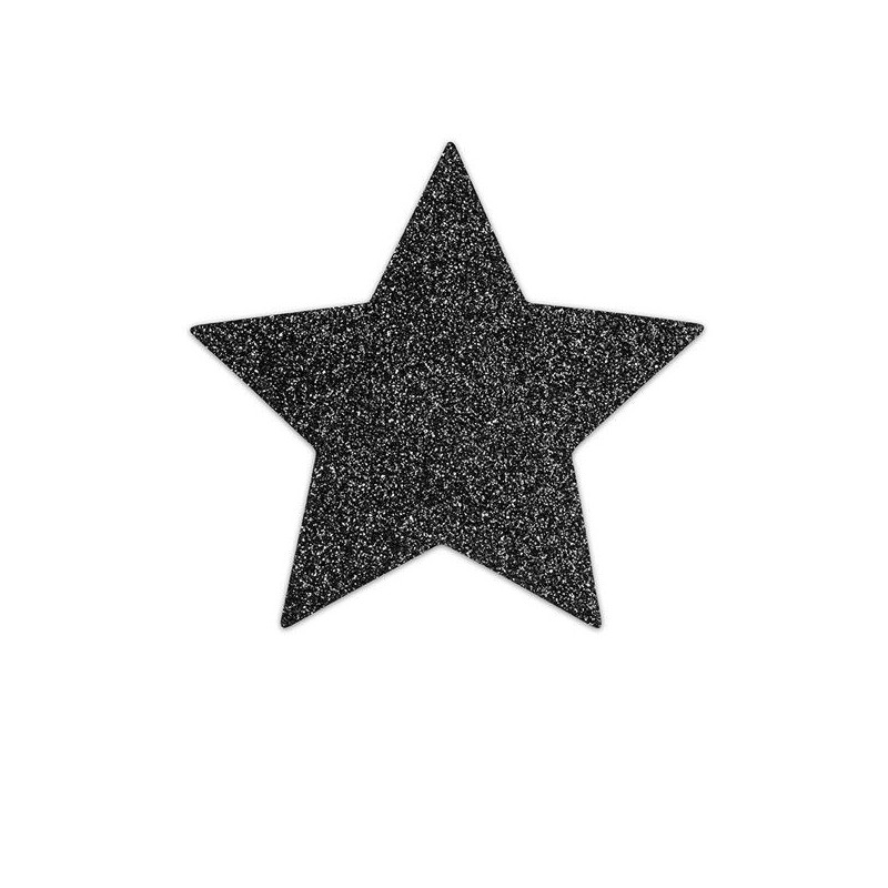 Bijoux - Indiscrets Capuchons De Tamelon Noir Star Flash