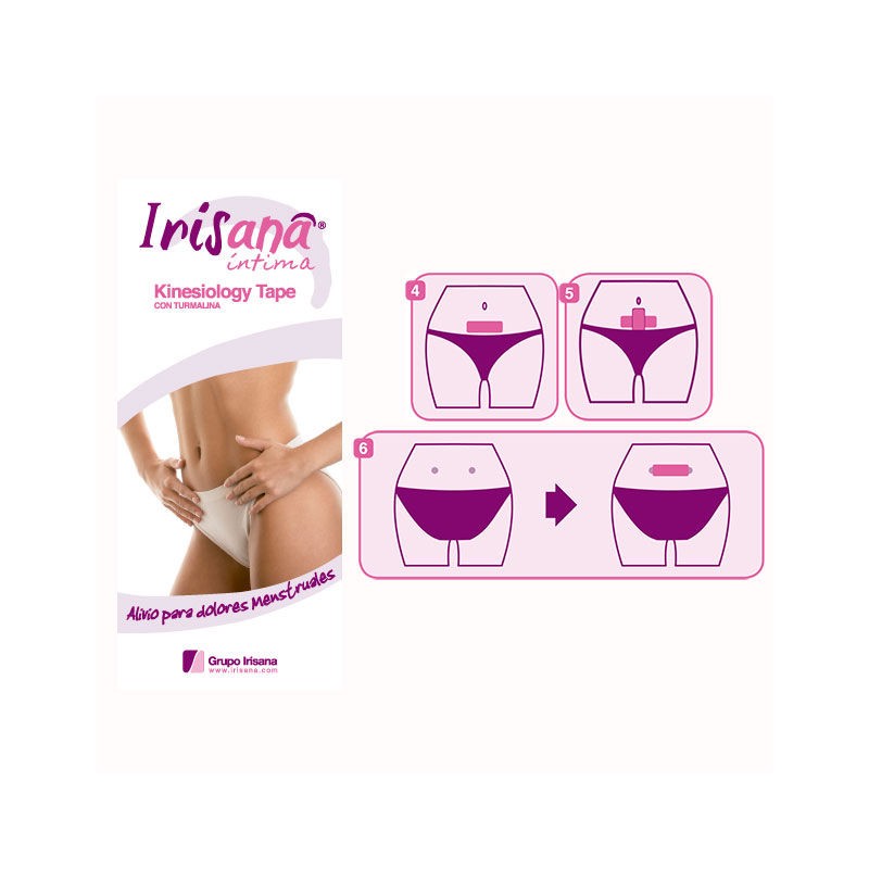 Irisana - Ruban Auto-Adhésif Pour Douleurs Menstruelles