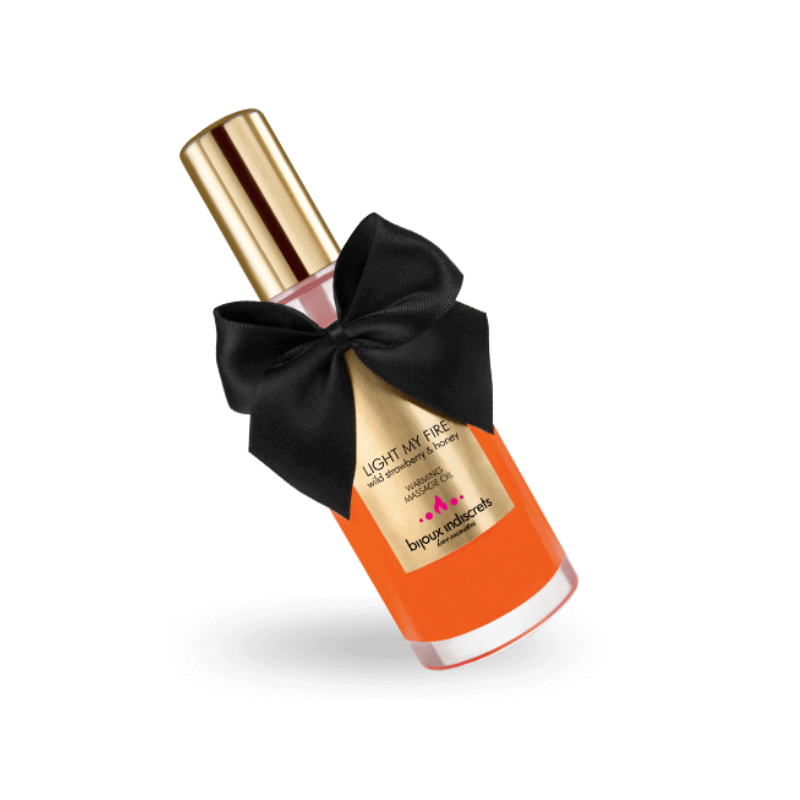 Bijoux - Huile De Massage Effet Chaleur Arôme Fraise