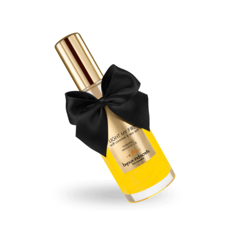 Bijoux - Huile De Massage Effet Chaleur Arôme Caramel